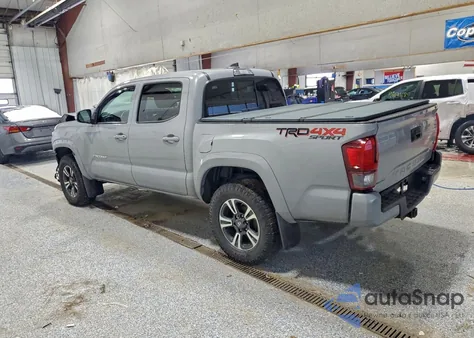 2018 Toyota Tacoma Double Cab from USA, damaged, VIN 3TMCZ5AN4JM124149